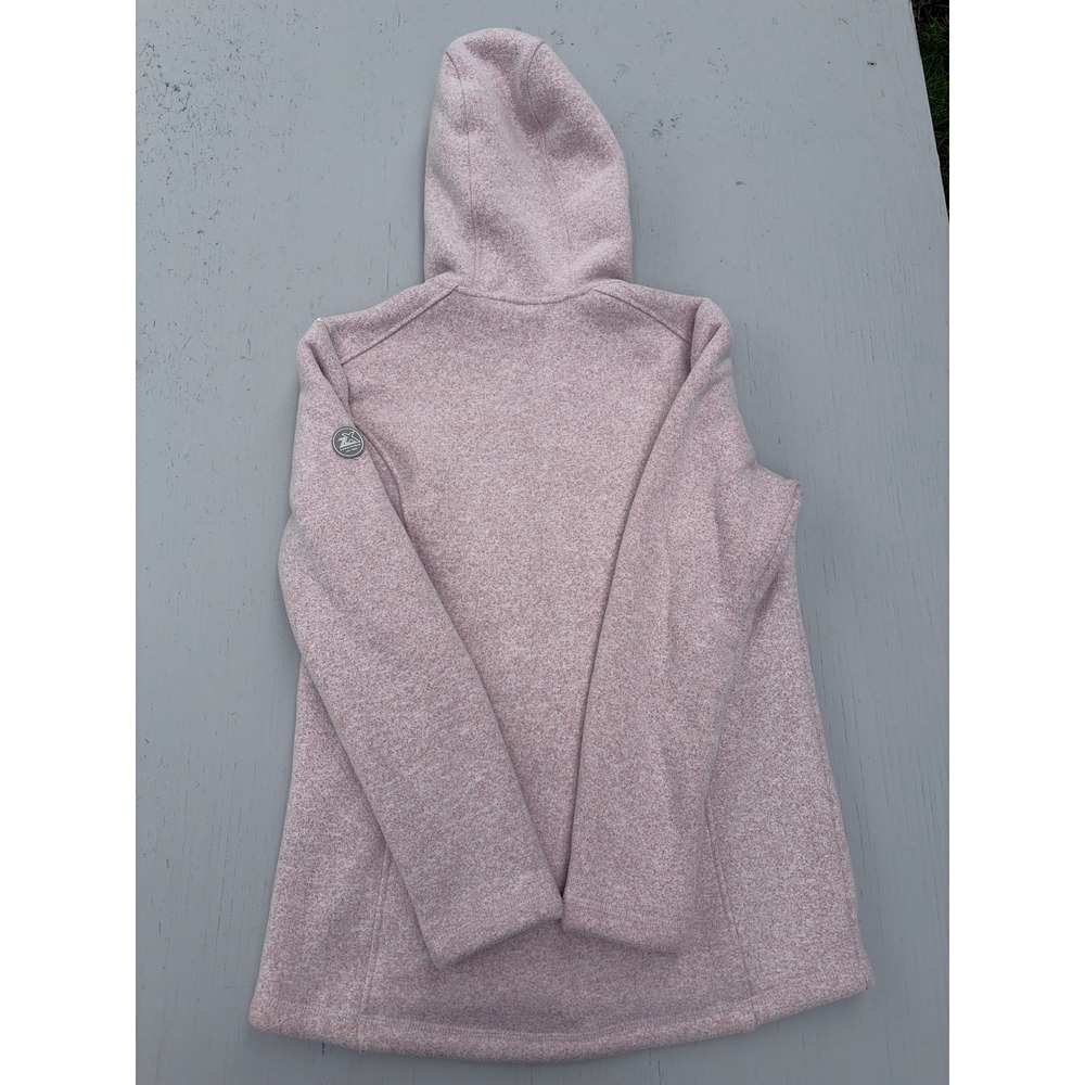 ZeroXposur Womens Pink Ash Sherpa Lined Full Zip Hoodie Jacket Small V92160 - Picture 10 of 10